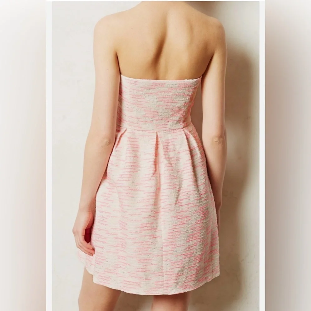 NWT Moulinette Soeurs Tweed Pasteque Dress size 8 - Picture 3 of 10